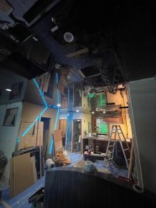 東京都北区のキャバクラにて、内装工事を行いました。【東新株式会社】
