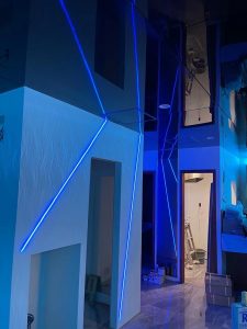 東京都北区のキャバクラにて、内装工事を行いました。【東新株式会社】